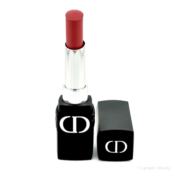 Forever Nude 🆕 DIOR Rouge Dior Forever Transfer-Proof Lipstick in Color 300 NIB - Picture 6 of 10
